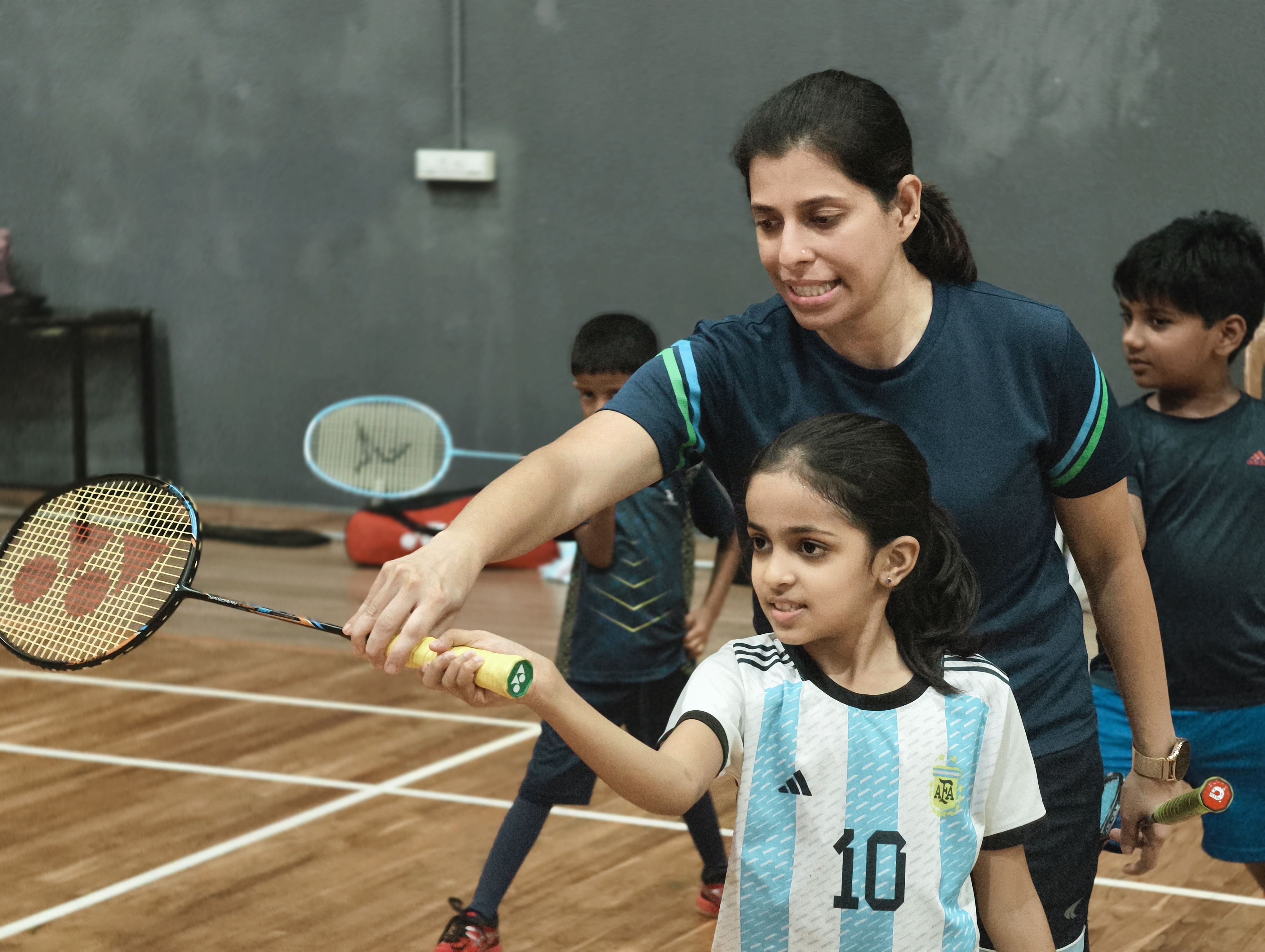 Competitive badminton